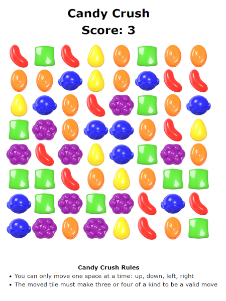 image of candy crush game